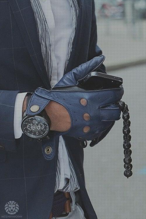 Review de guantes de cuero de vestir elegantes hombre