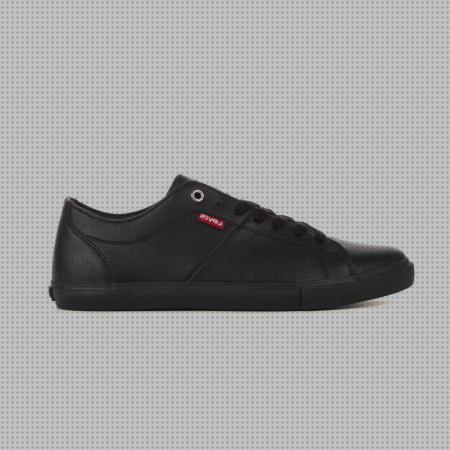 Las mejores levis zapatillas levis negras hombre zapatillas