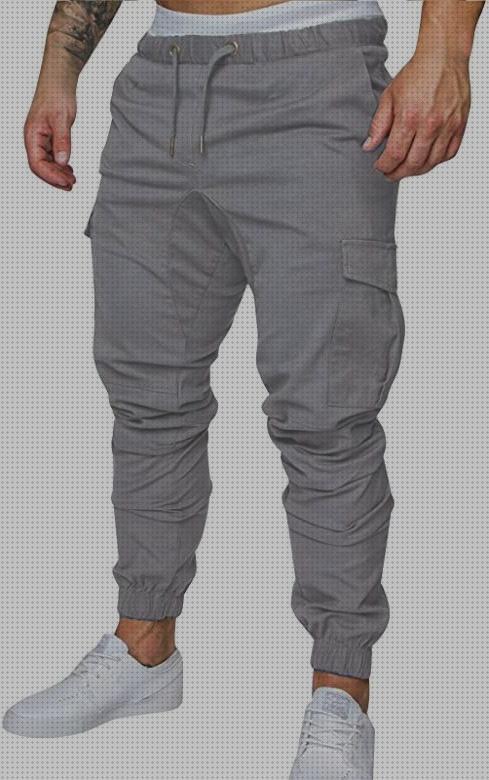 Las mejores marcas de pantalones cargo hombre pantalones pantalon cargo gris hombre
