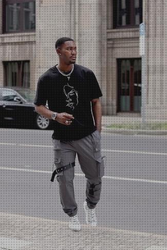 Los 4 Mejores Pantalones Cargos Grises De Hombres