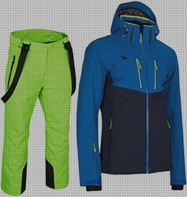Las mejores esquís pantalones pantalon de esqui verde de hombre