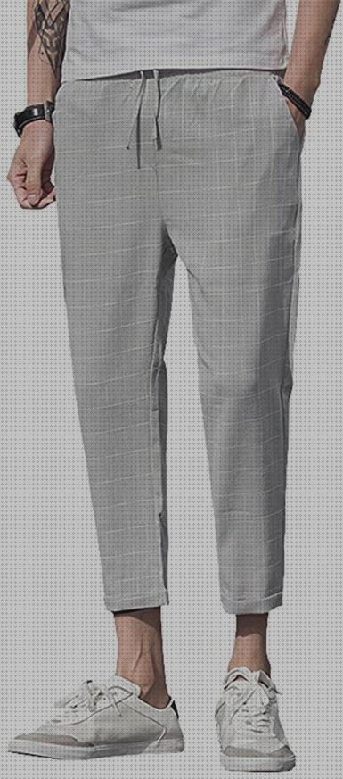 Review de pantalon de tela hombre
