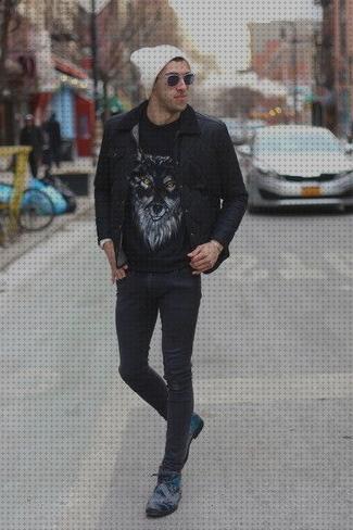 Las mejores marcas de hombres pantalones pantalon hombre vaquero gris oscuro