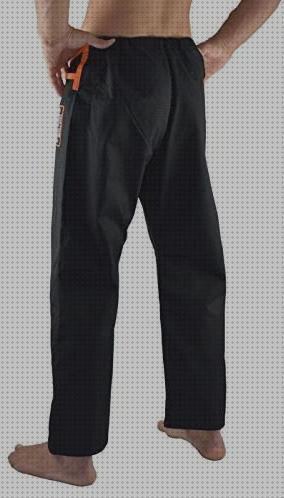 Las mejores pantalon karategui entrenamiento negro hombre