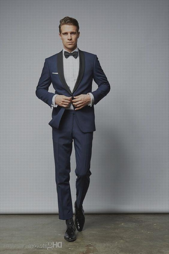 Review de pantalón traje hombre talla 74 azul marino