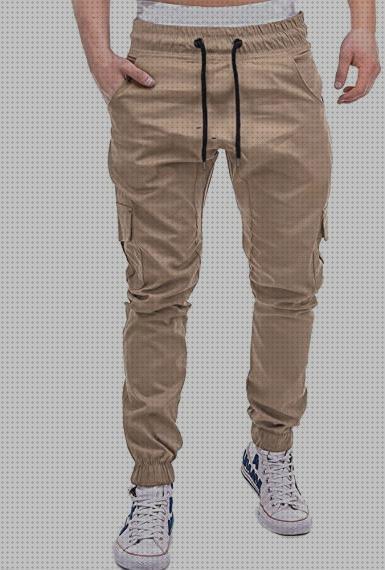 Review de pantalones beige hombre