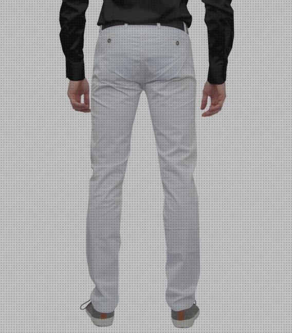 Review de pantalones blancos hombre
