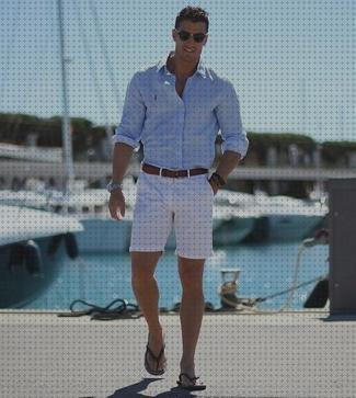 Las mejores blancos pantalones pantalones cortos blancos hombre