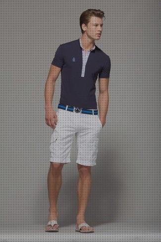 Review de pantalones cortos blancos hombre