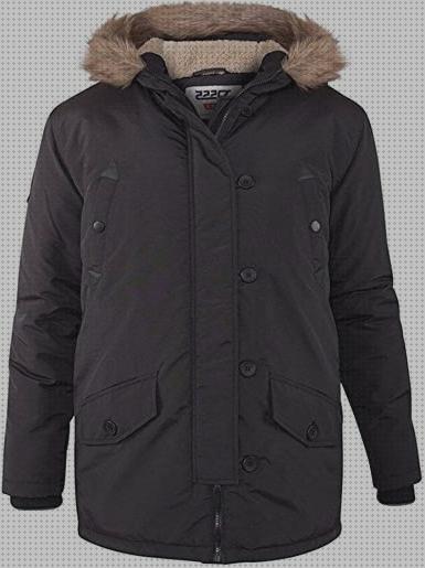Las mejores parka hombre parka hombre talla grande con capucha
