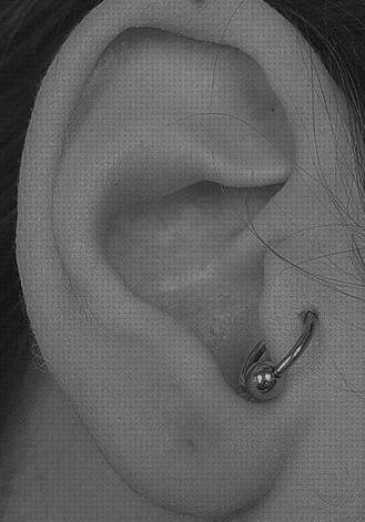 Review de pendiente tragus hombre