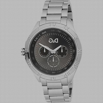 Review de reloj d g hombre plateado