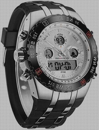 Las mejores marcas de reloj hombre relojes reloj hombre pequeño acero con alarma digital