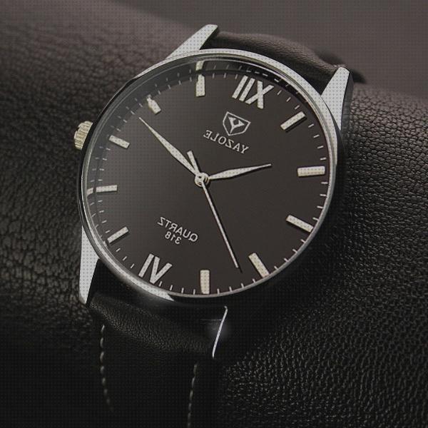 Los mejores 23 Relojes Negros Elegantes De Hombres
