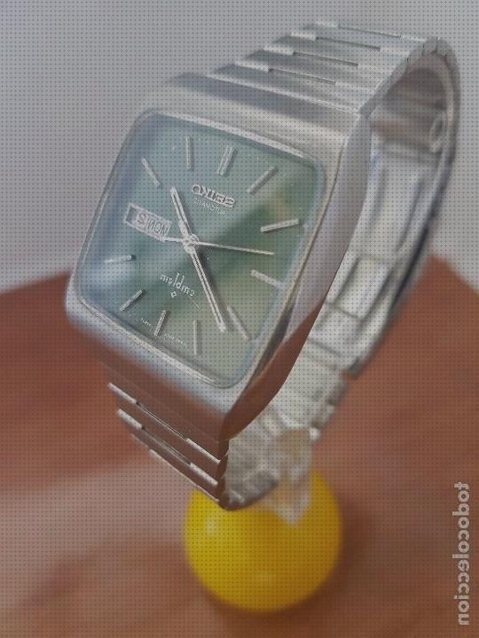 Review de relojes cuadrados seiko caballero