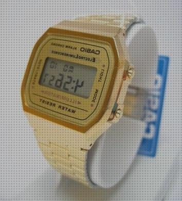Review de relojes digitales dorados hombres