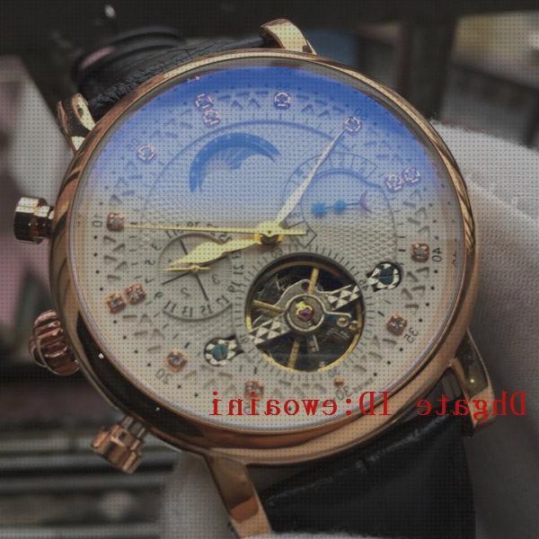 Las mejores hombres relojes relojes hombre con fase lunar