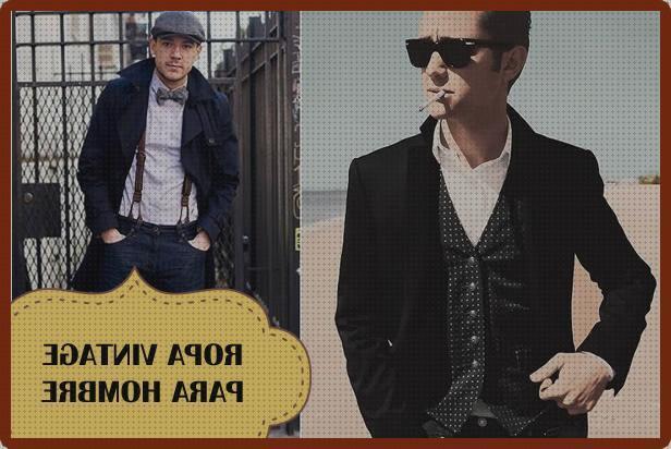 Las mejores ropa vintag elegante hombre