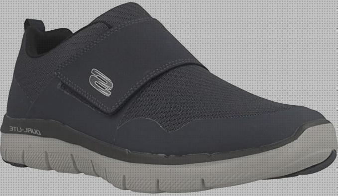 Las mejores skechers skechers hombre velcro azul
