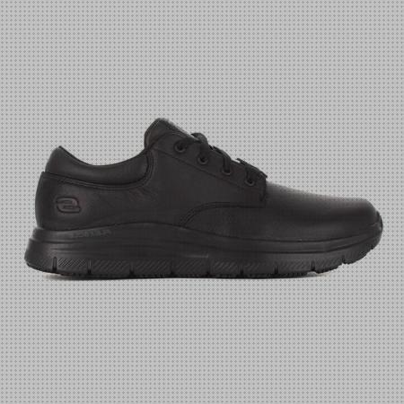 Review de skechers negros hombre