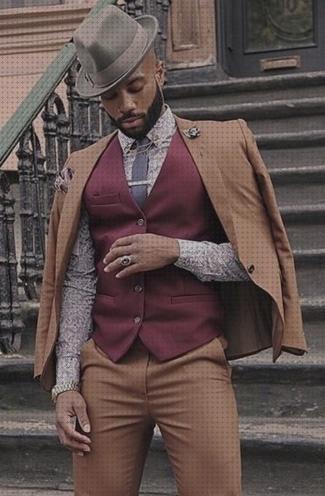¿Dónde poder comprar sombreros sombrero gris hombre elegante?