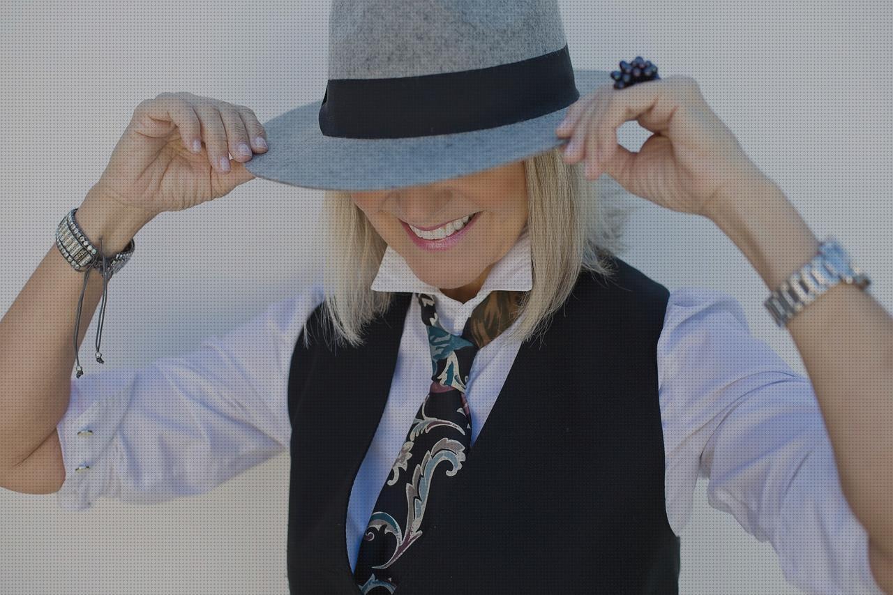 Review de sombreros hombre gris