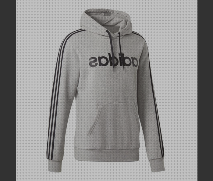 Review de sudadera adidas gris hombre