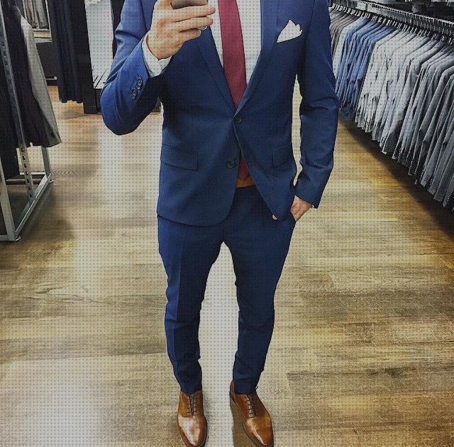 Análisis de los 13 mejores Trajes Azules Marinos De Hombres Zapatos Marrones