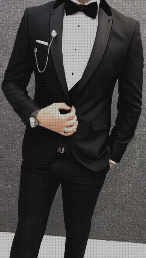 ¿Dónde poder comprar ropa negra hombre trajes hombre traje negro elegante hombre?