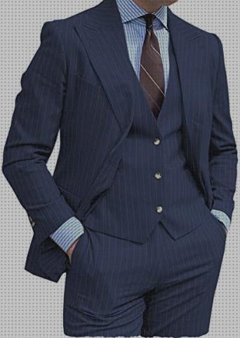 Las mejores marcas de piezas traje tres piezas hombre original y elegante