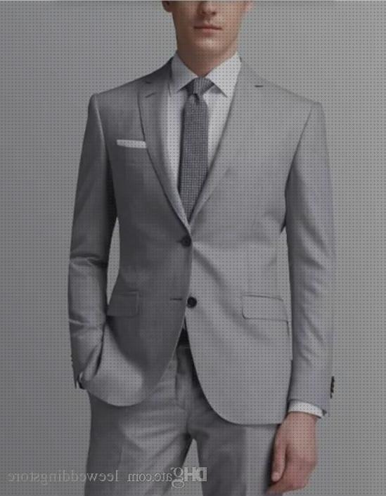 Análisis de los 2 mejores Trajes Elegantes De Hombres Grises