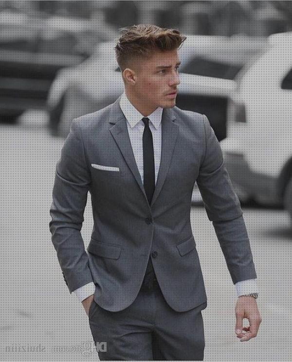 Las mejores marcas de trajes elegantes trajes elegantes hombre grises