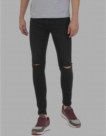 ¿Dónde poder comprar vaqueros vaquero negro hombre?