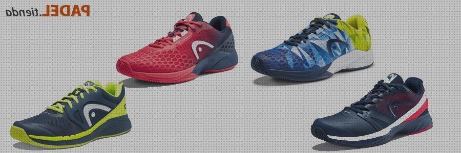 Opiniones de las 7 mejores Zapatillas Heads Padel De Hombres