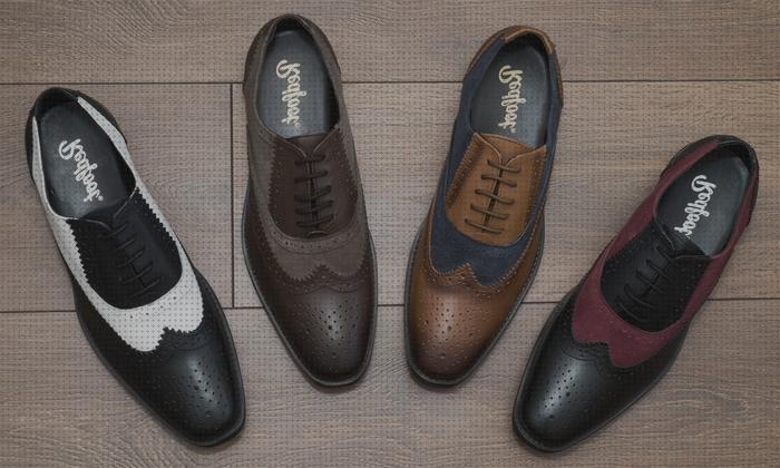 Review de zapatos bicolor hombre